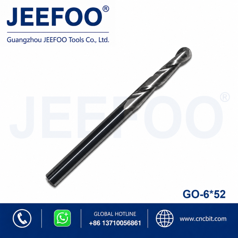 6×52 整体硬质合金圆头铣刀精细雕刻指南