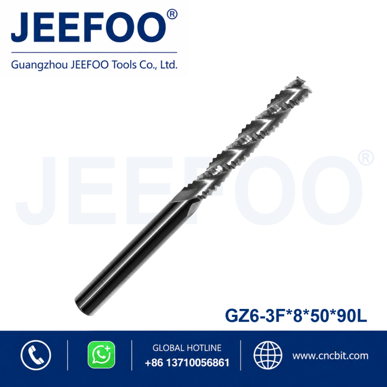 8x50x90 Aluminum Rough Cutter for CNC Machining product image